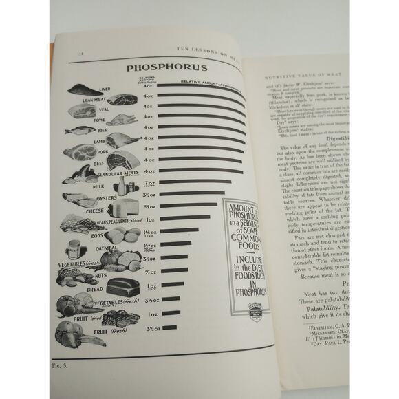 Vtg Ten Lessons On Meat For Schools 5th Edition National Live Stock & Meat Board - Picture 4 of 10